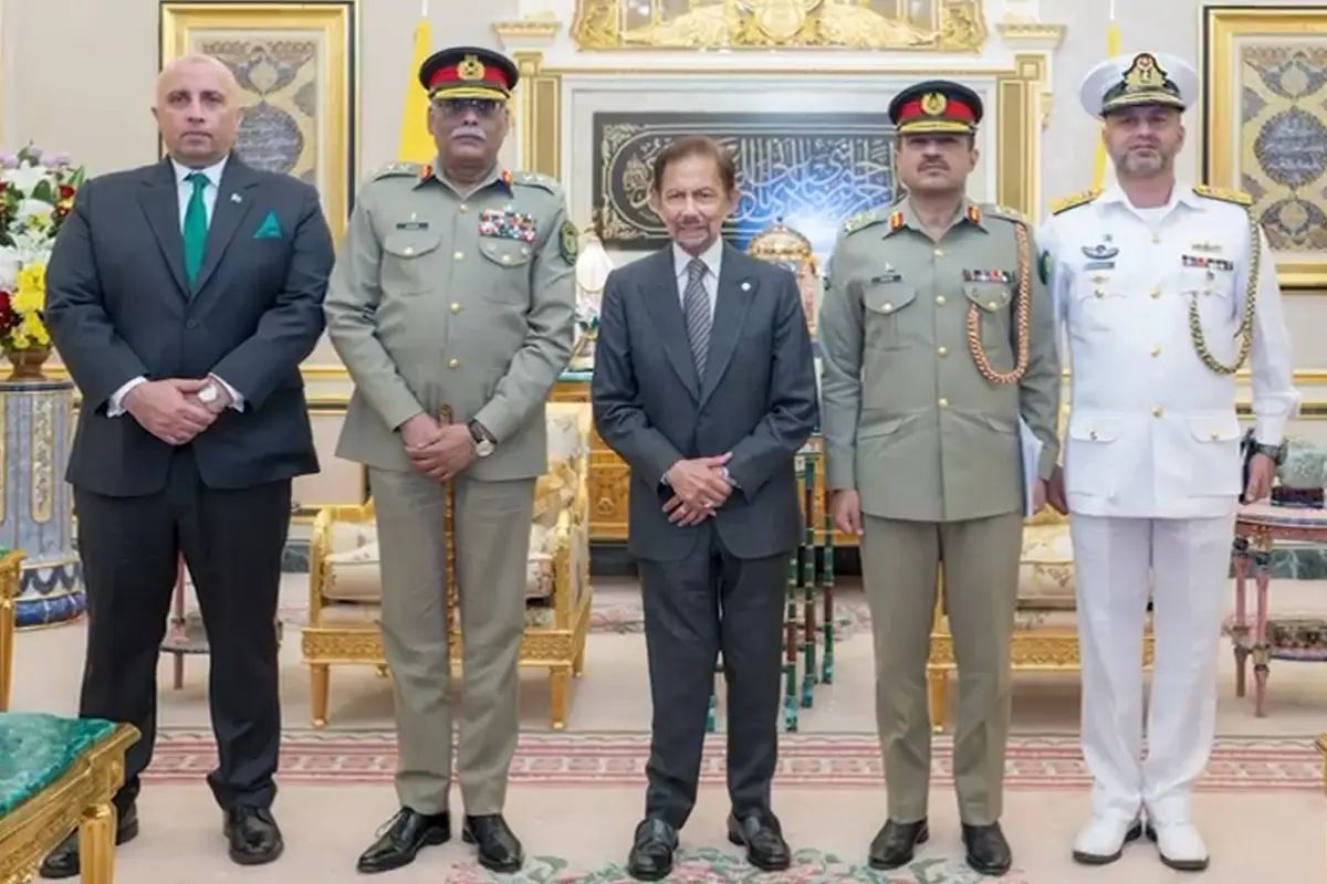 General Sahir Shamshad Mirza Strengthens Pakistan–Brunei Defence Ties During Official Visit