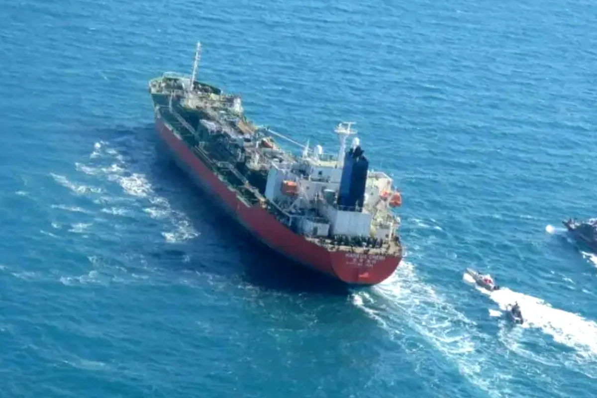 IRGC Navy seizes oil tanker near Makran coast over violations