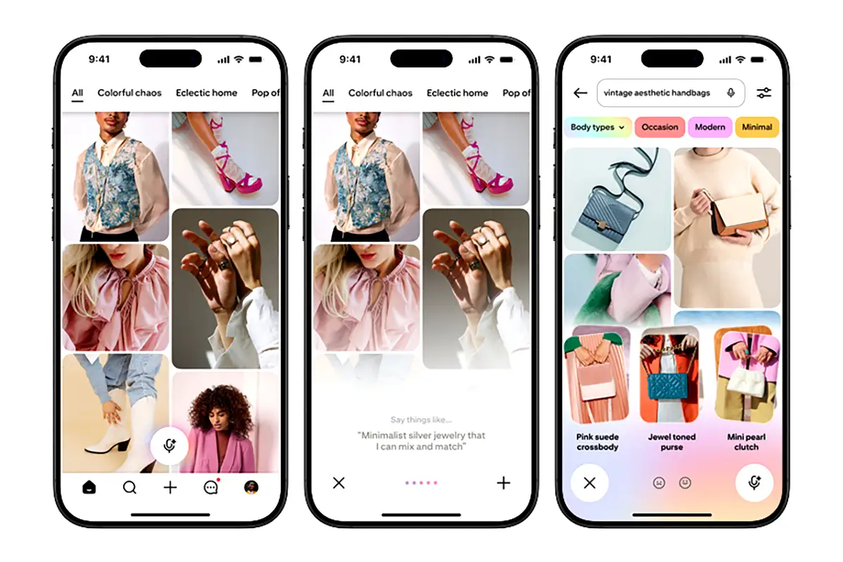 Pinterest launches AI-powered voice search for visual discovery