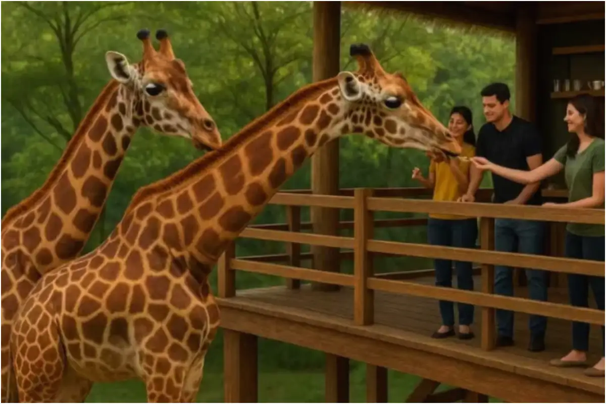 Lahore Set to Open Pakistan’s First Giraffe Café at Safari Park