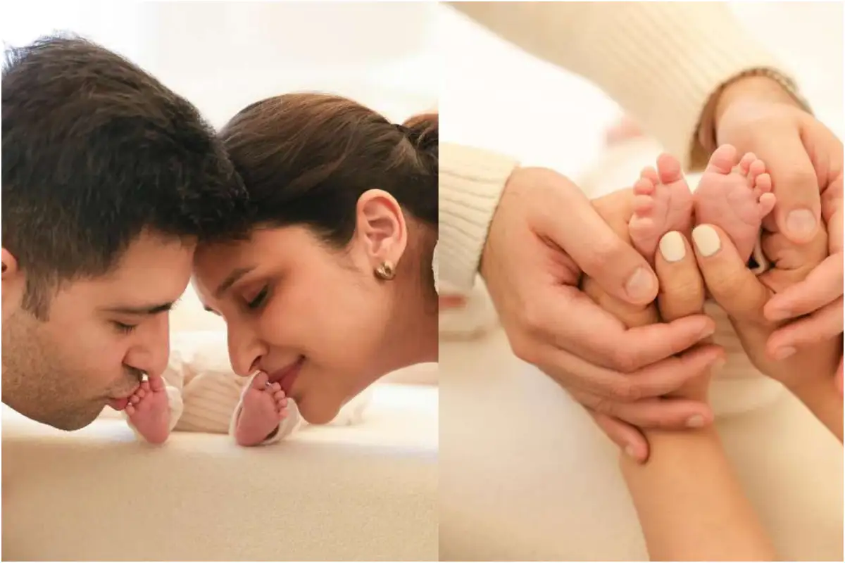 Parineeti Chopra and Raghav Chadha Reveal First Look of Baby, Announce Name