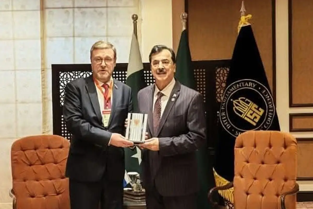 Pakistan-Russia Parliamentary Ties Strengthened: Senate Chairman Meets Russian Delegation at ISC Islamabad