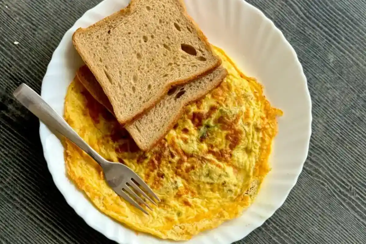 Is bread omelette healthy daily