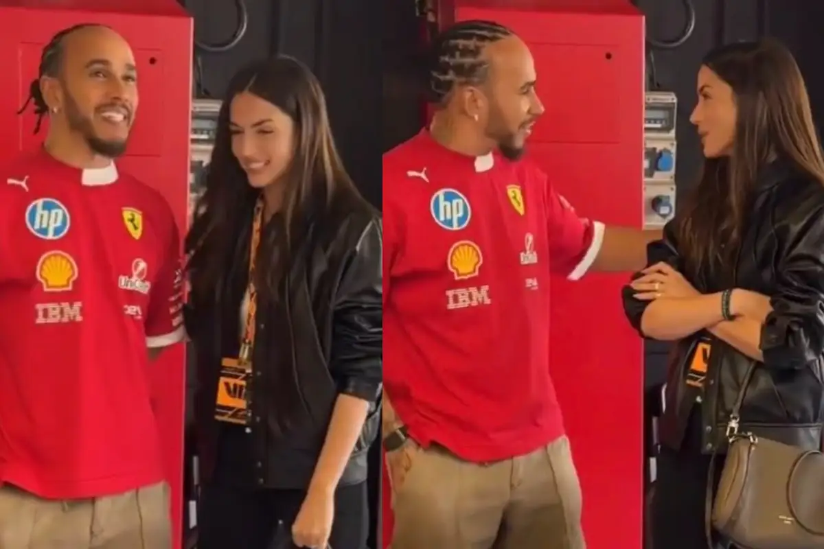 Ana de Armas and Lewis Hamilton’s Friendly Garage Moment Sparks Online Buzz