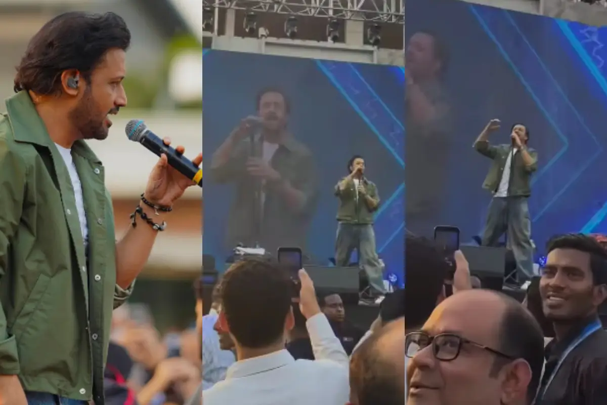 Atif Aslam’s Viral Conversation with Rooftop Fans — Watch Video