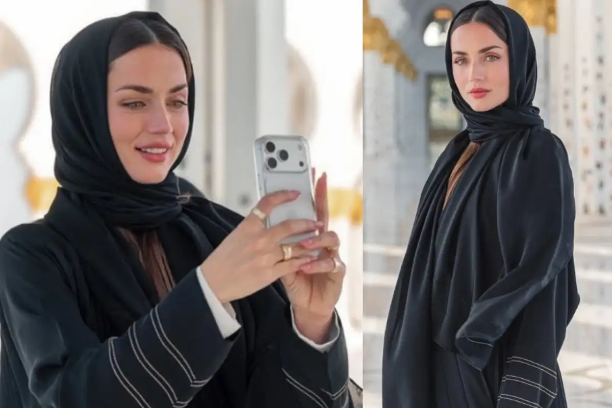 Ana de Armas Stuns in Hijabi Look During Cultural Tour of UAE