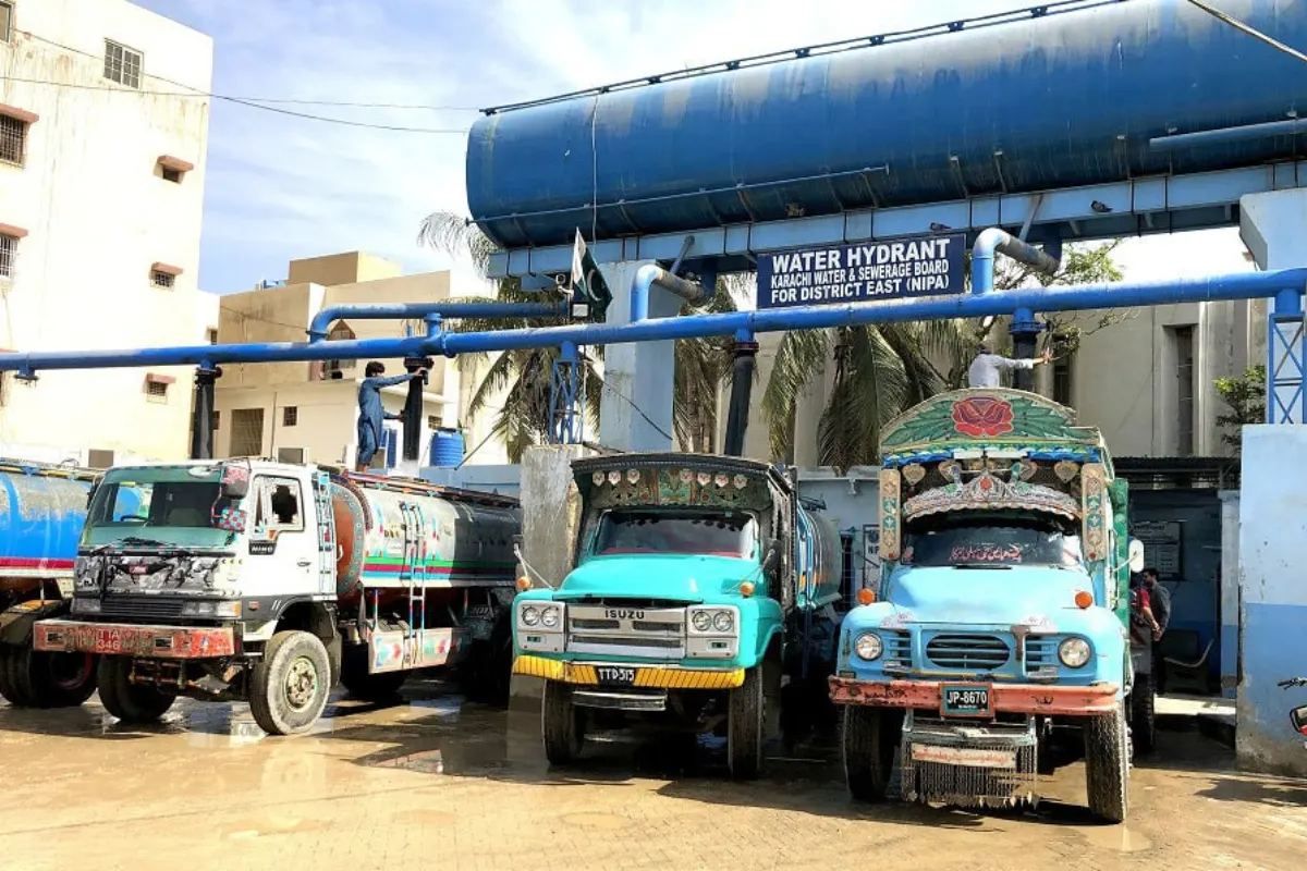 Karachi Decides to End Water Supply Through Tankers, Hydrants