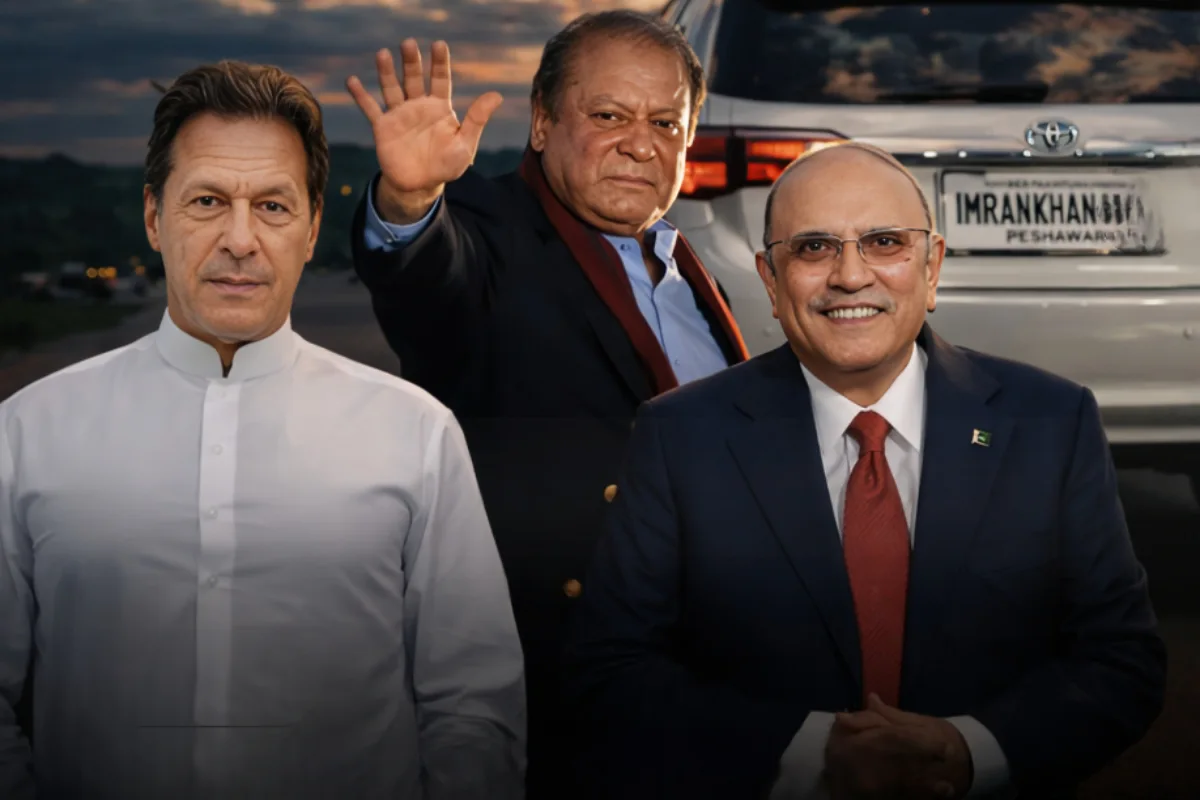 Zardari, Nawaz, Imran Khan number plates to go under auction in Peshawar