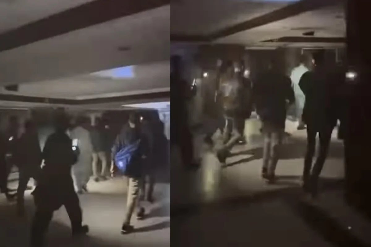 Initial Video Shows Panic Evacuation During Gul Plaza Inferno