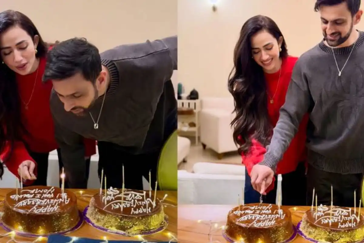 Shoaib Malik and Sana Javed Celebrate Two Years Together