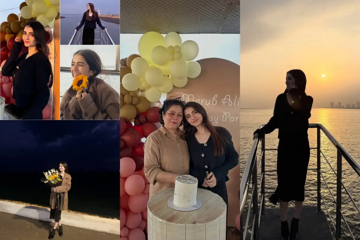 Merub Ali Birthday Celebrations on Yacht