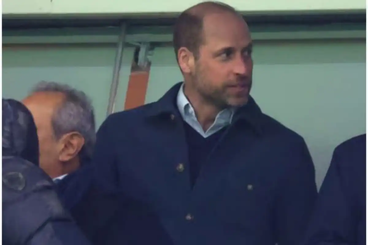 Prince William Spotted in Birmingham to Support Aston Villa