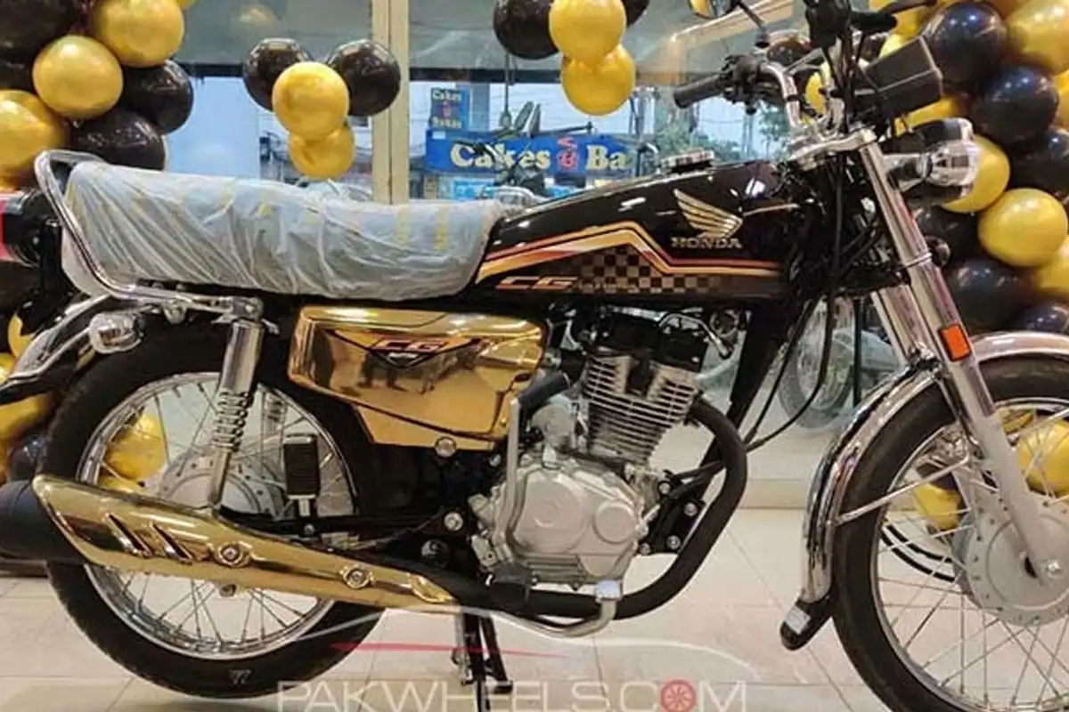 Get Brand New Honda CG 125 Gold on Easy Installments in Pakistan