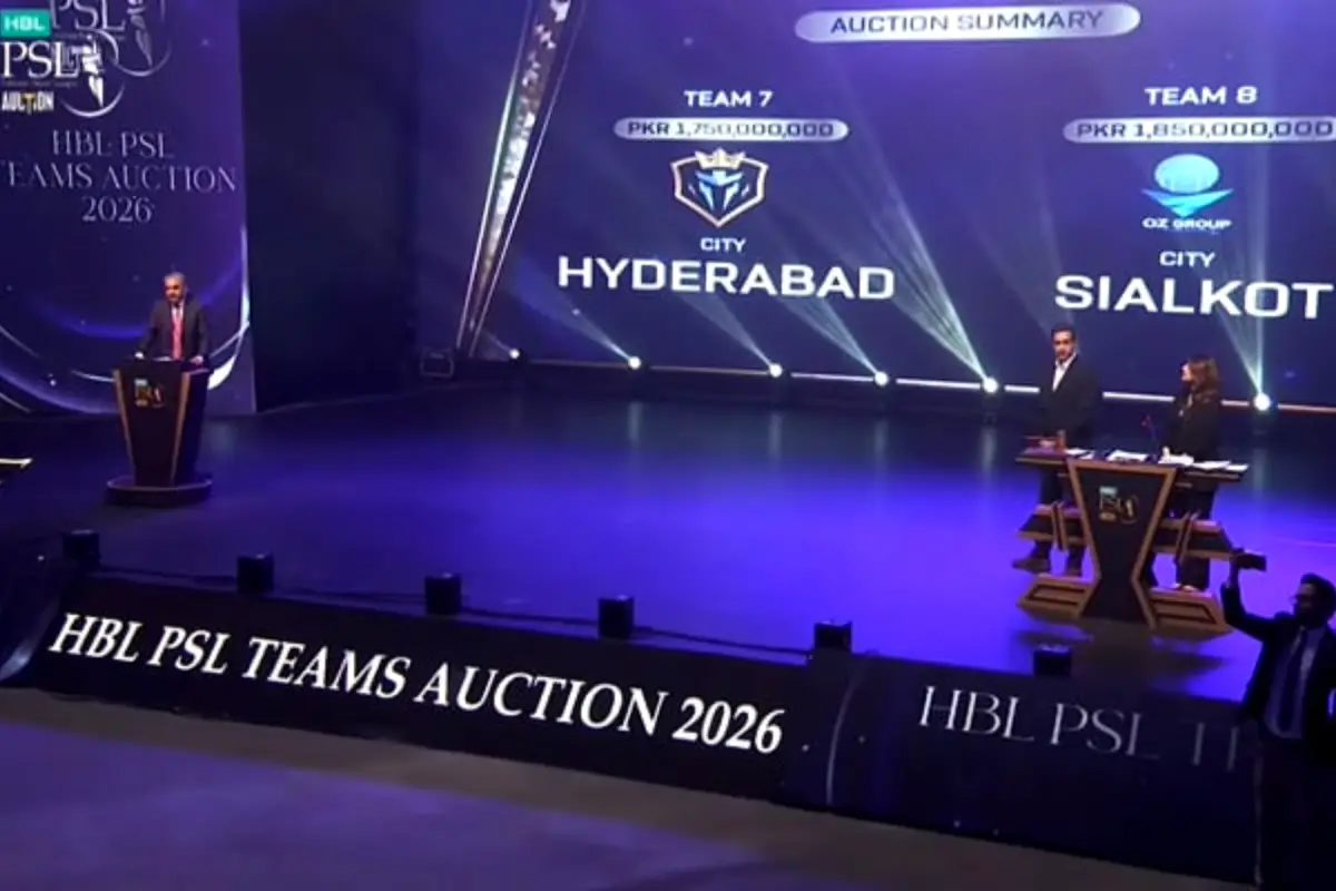 PSL teams auction