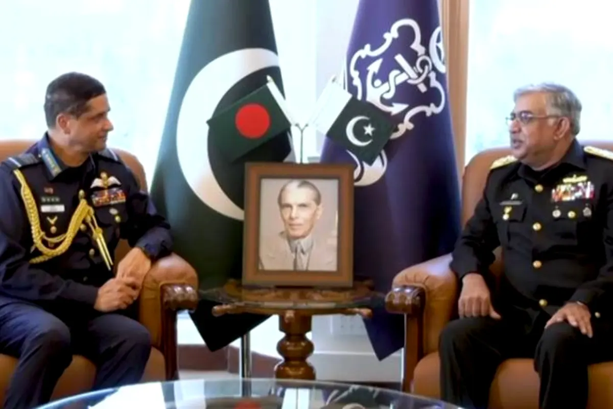 Bangladeshi Air Chief calls on CNS Admiral Naveed Ashraf