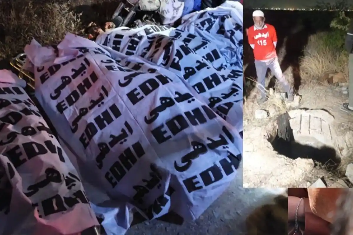 Suspect Held in Karachi Manhole for Murdering Woman, Three Children