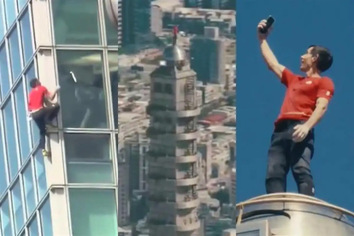Alex Honnold Becomes First Person to Free Climb Taipei 101, Video Goes Viral