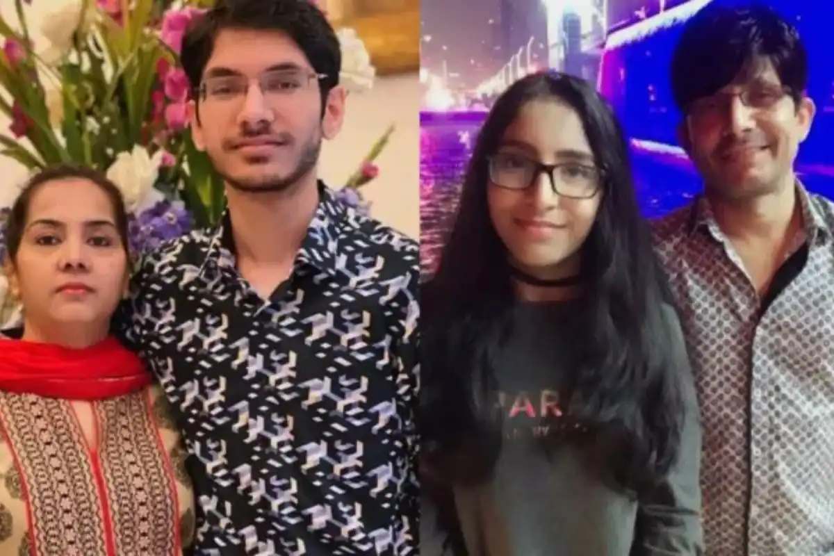 Kamaal R. Khan’s Wife, Anita Kumar, And Their Children Amid His Arrest Over Firing Incident In Mumbai