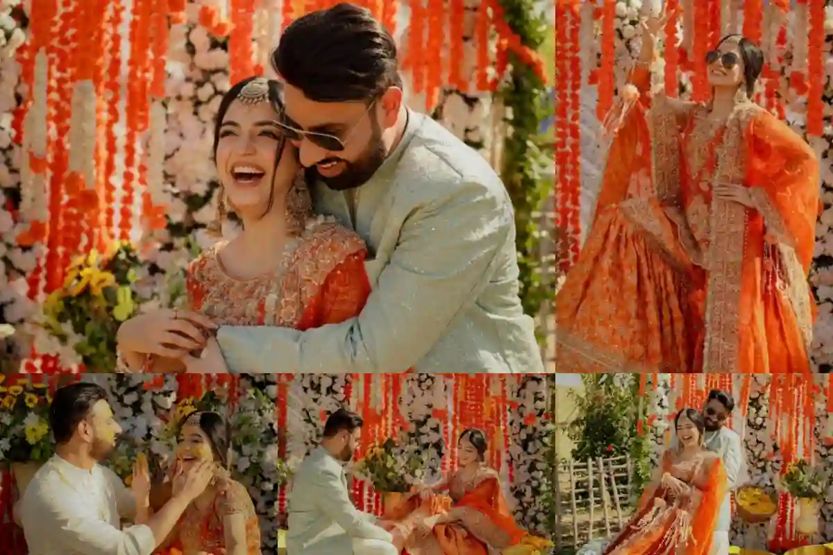 Laiba Khan Reveals Husband Jawad Khan’s Face in Mayun Shoot