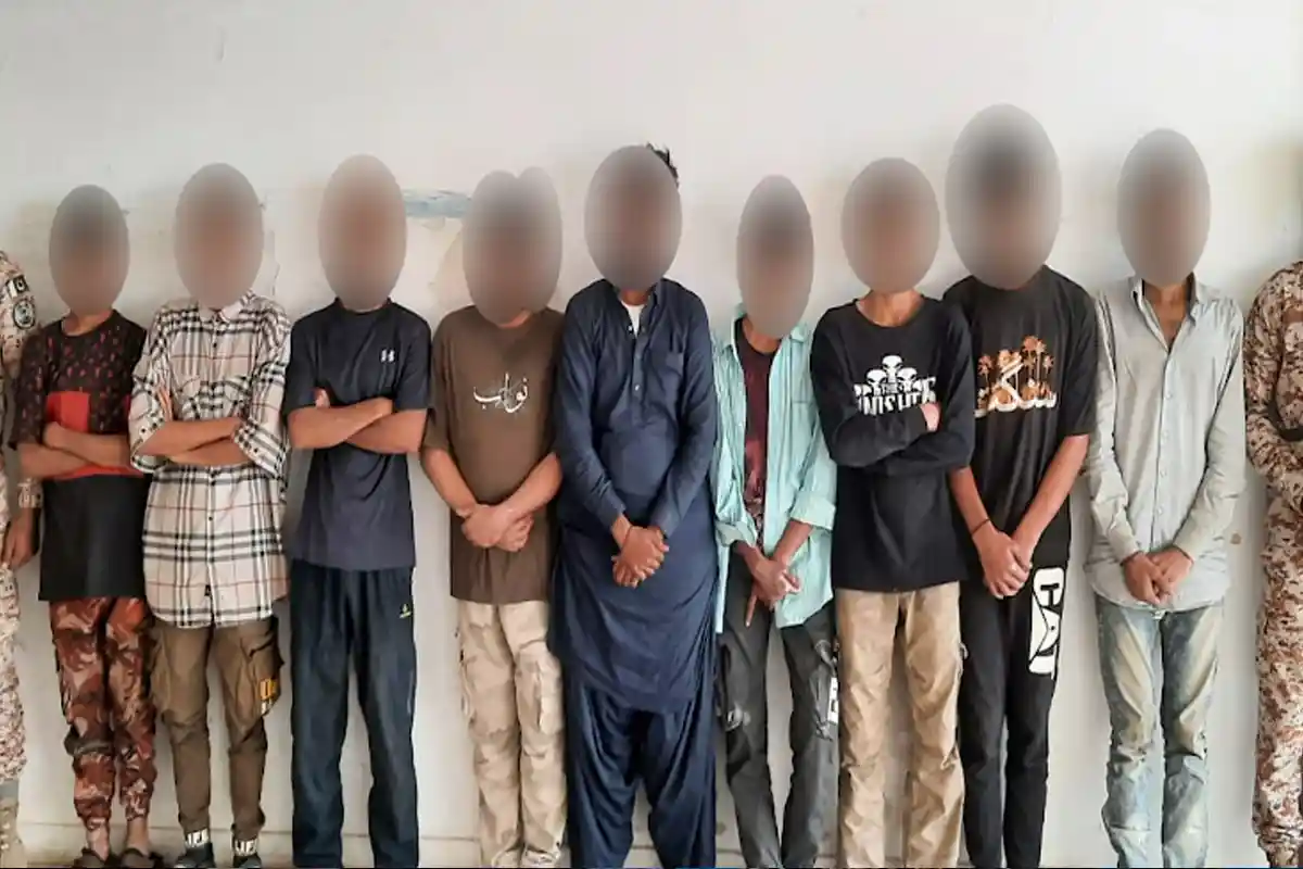 Rangers Operation in Karachi: 9 Members of Kashif Dada and Riyasat Jadgal Gangs Arrested
