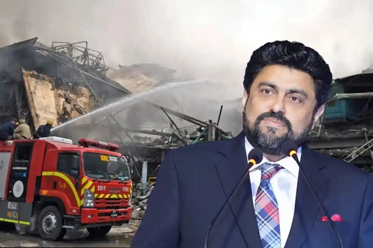 Governor Sindh seeks judicial inquiry into Gul Plaza inferno as search operation enters 7th day