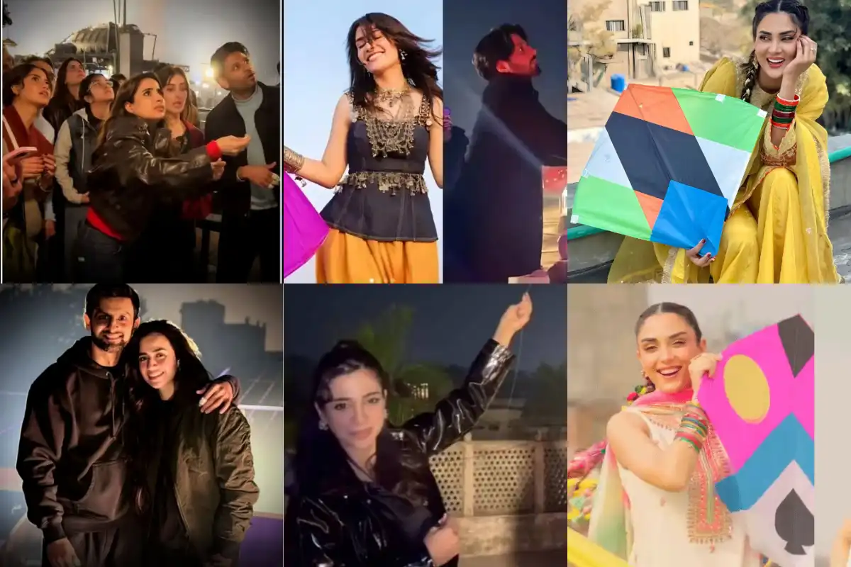 Pakistani Celebrities Enjoying Basant 2026: Check Out