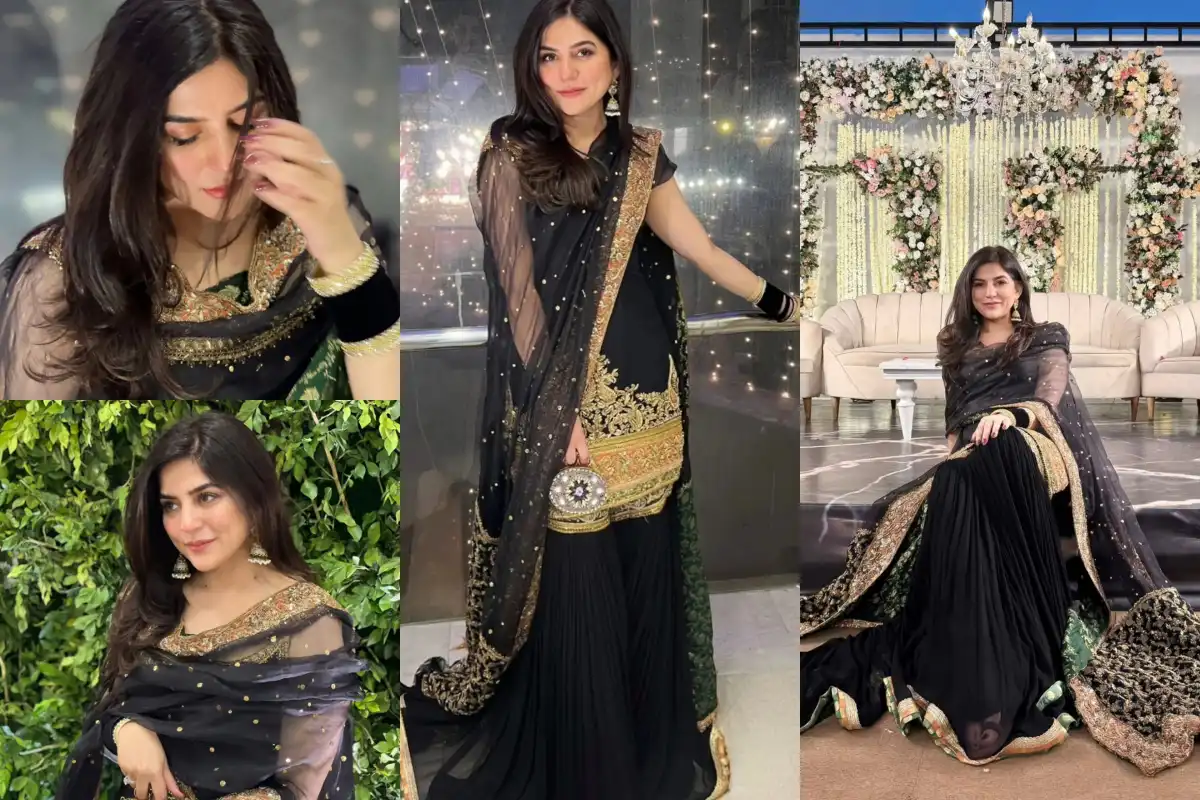 Sanam Baloch’s Stunning Black Look After a While