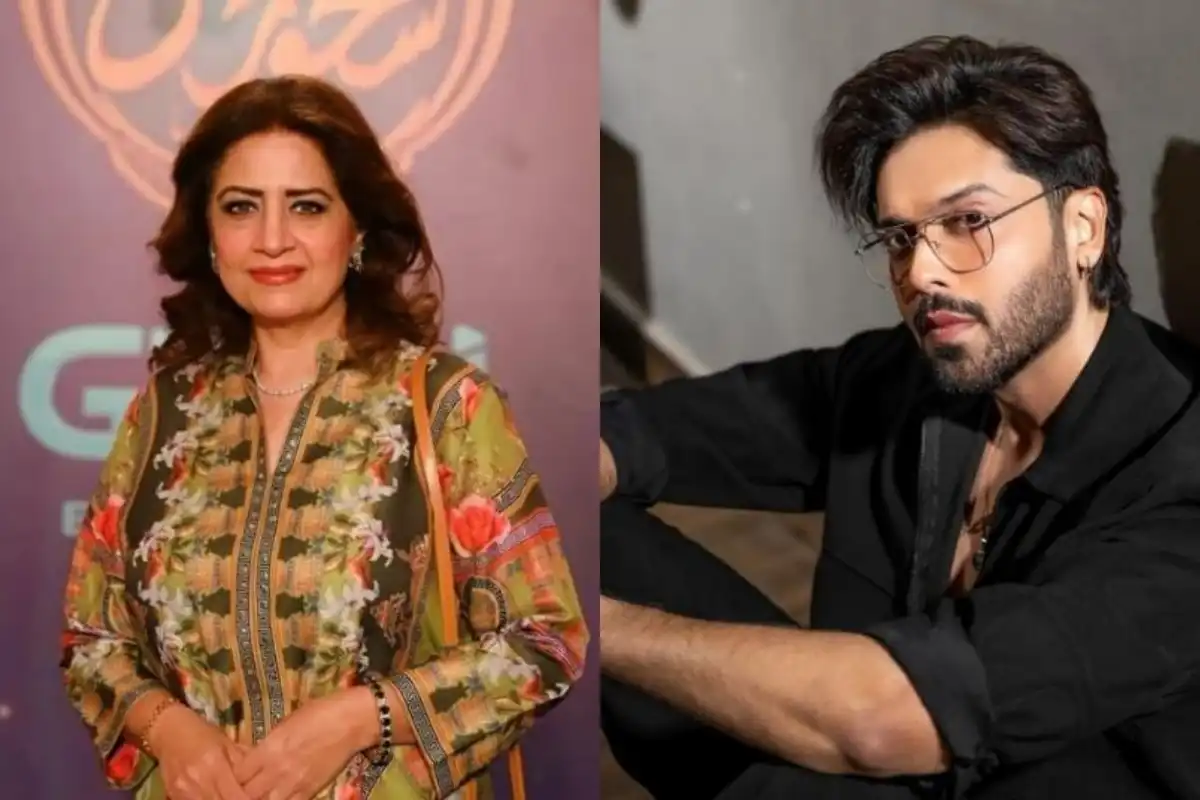 Atiqa Odho and Fahad Mustafa Age Debate Turns Heated