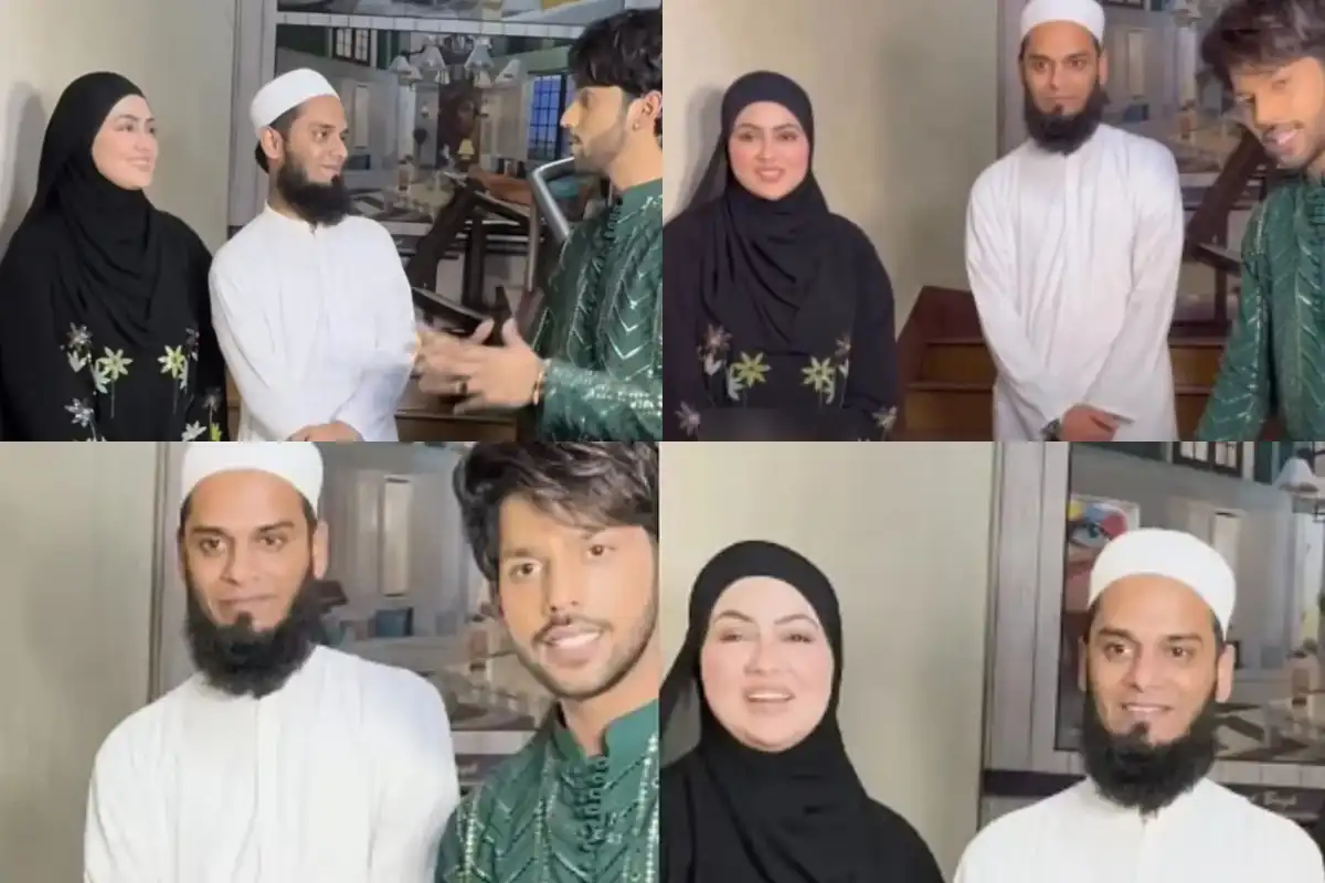 Sana Khan Responds to Viral Video Refusing to Pose With Baseer Ali, Opens Up About Marriage