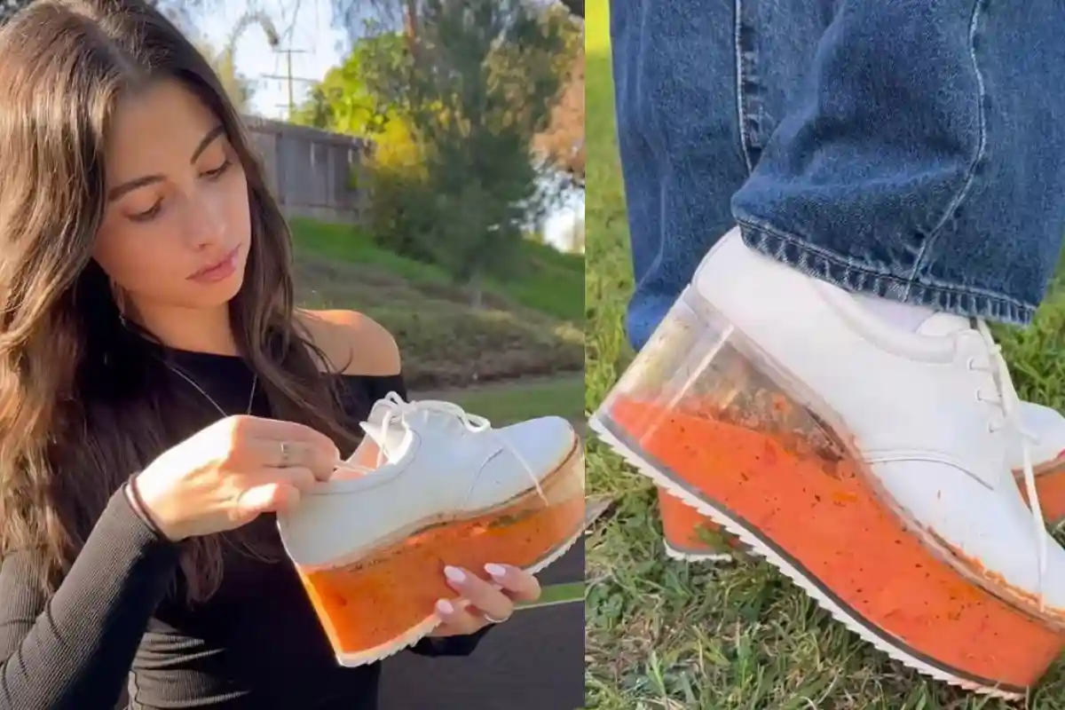 Butter Chicken Shoes Go Viral: The Internet Reacts to This Bizarre Food-Fashion Trend