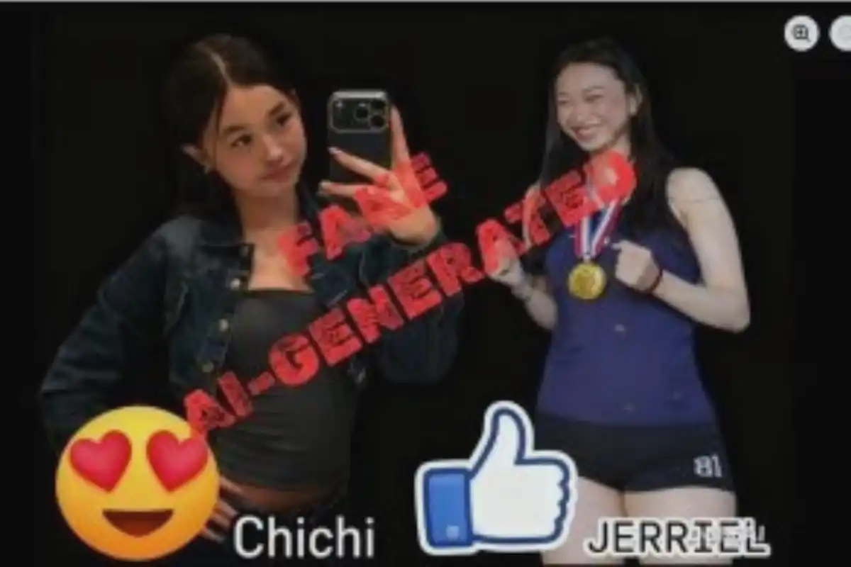 Viral ‘Pinay Gold Medalist’ Face-Off Image Confirmed as AI-Generated, Scammers Behind Jerriel vs ChiChi Hoax