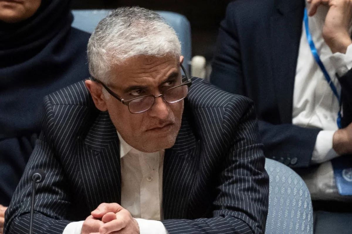 Iranian envoy condemns US-Israel strikes as “war crimes”