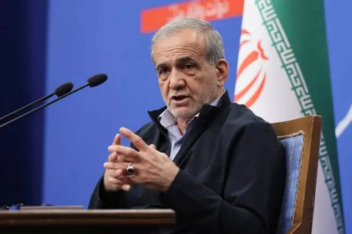 Masoud Pezeshkian Denies Iran’s Role in Azerbaijan Airstrikes