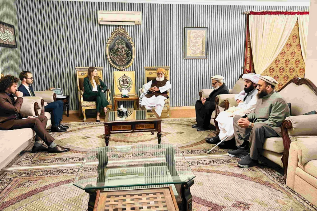 UK Envoy, Fazlur Rehman Discuss Pakistan, Regional Security