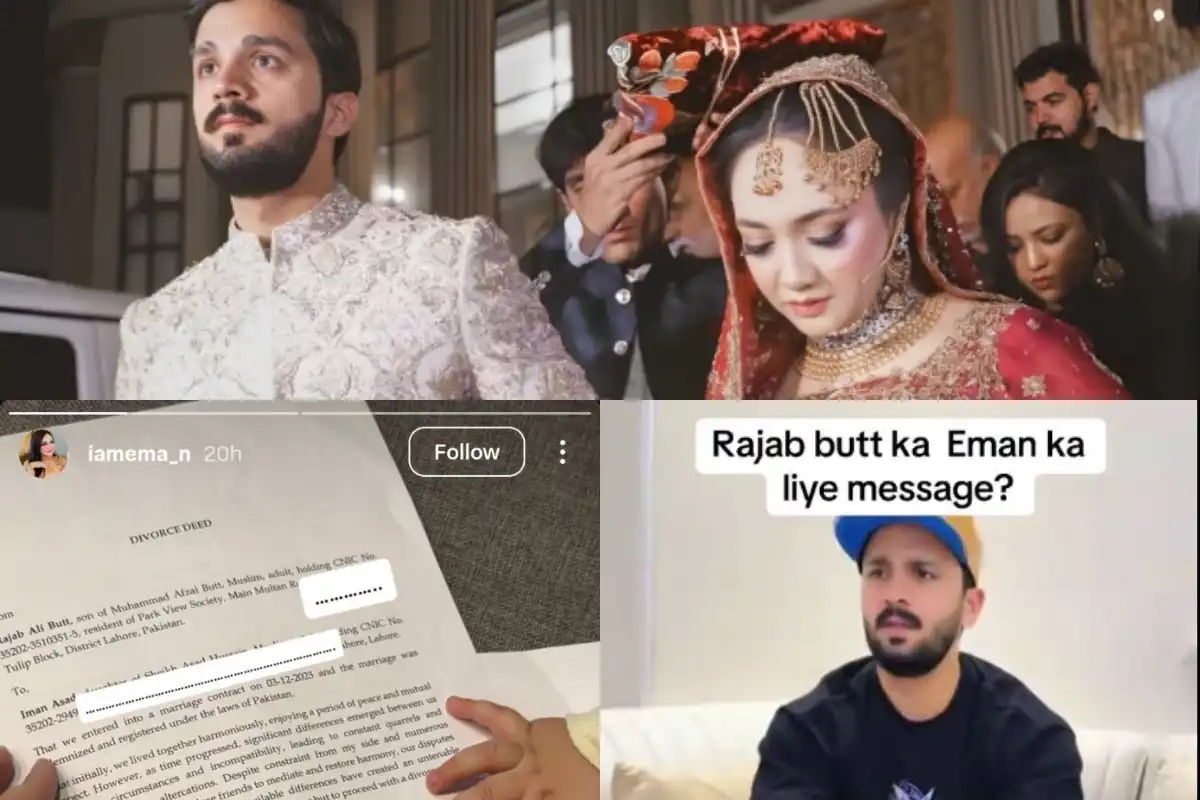 Digital Creator Rajab Butt Response Emaan’s Divorce Story