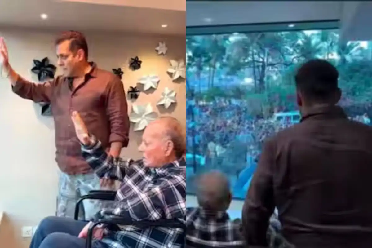 Salman Khan Reunites With His Father Salim Khan After Recovery