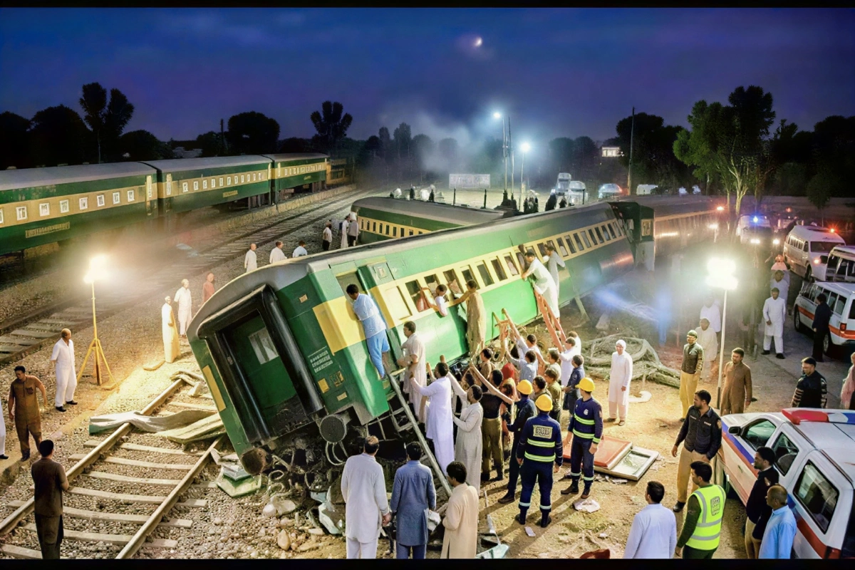 Lodhran Train Derailment: Up Track Restored After 13 Hours