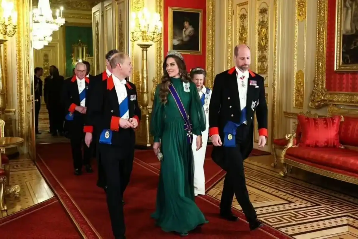 Royal Legacy Lives On: Kate Wows in Green Gown and Tiara