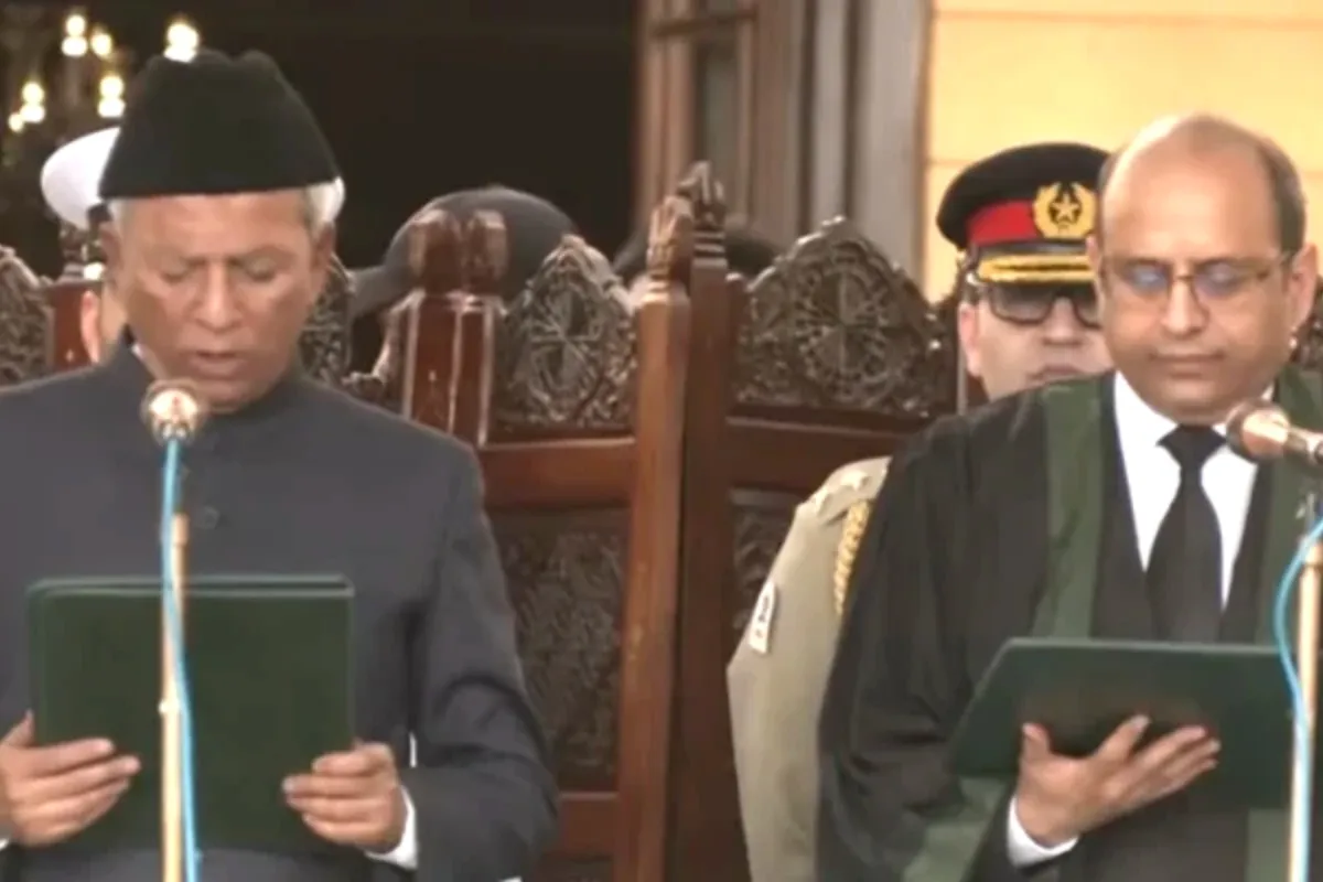 PML-N’s Nehal Hashmi takes oath as Sindh governor