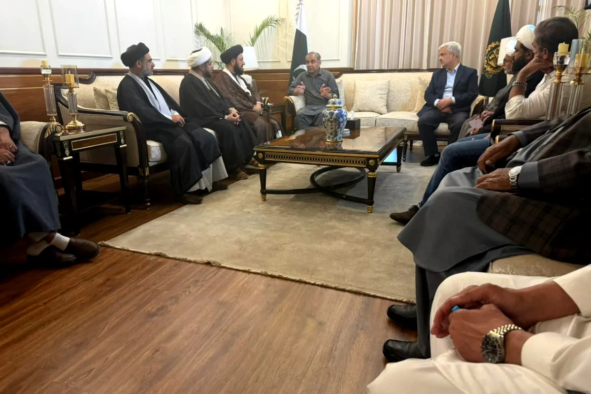 Senior religious scholars meet Interior Minister Mohsin Naqvi