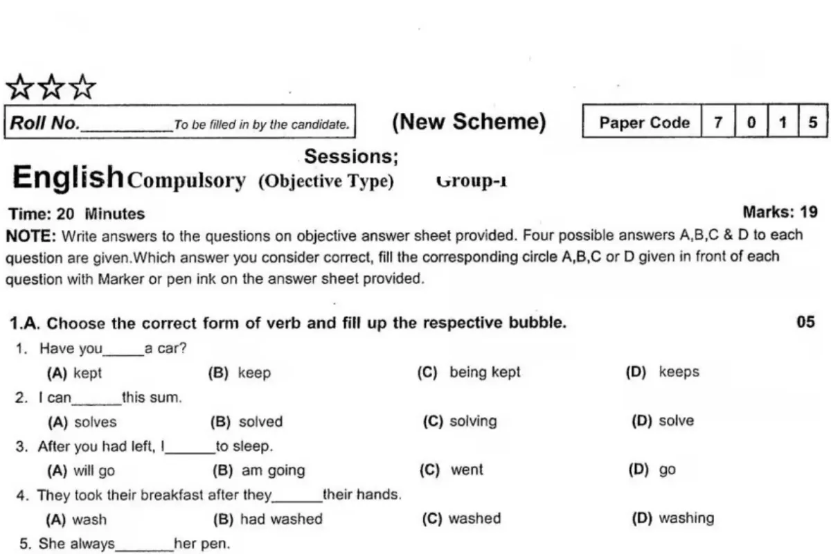BISE Rawalpindi announces new English paper scheme for class 10 2026