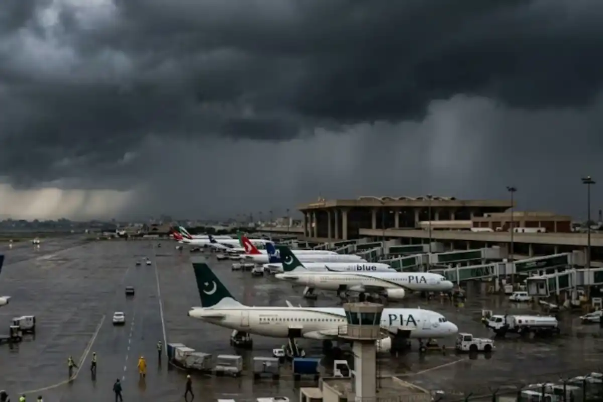 Karachi Airport on High Alert as Thunderstorm Threats Continue Across Sindh