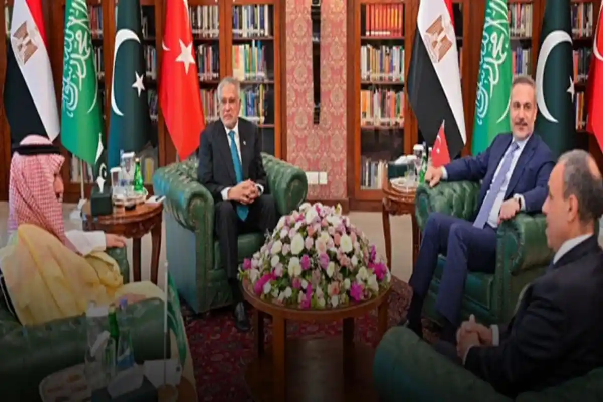 Pakistan Hosts Quadrilateral Meeting in Islamabad to Mediate Middle East Conflict