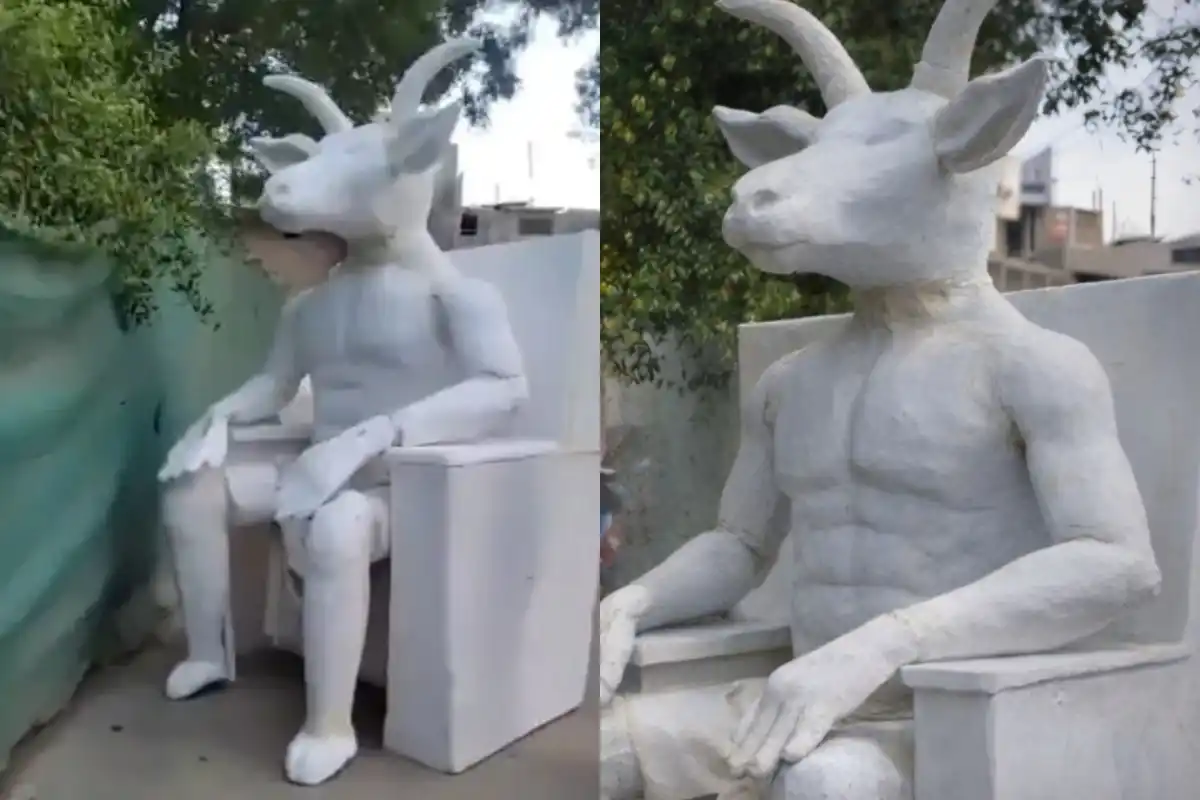 Police Seize Alleged Satanic Statue in Karachi’s Korangi Area