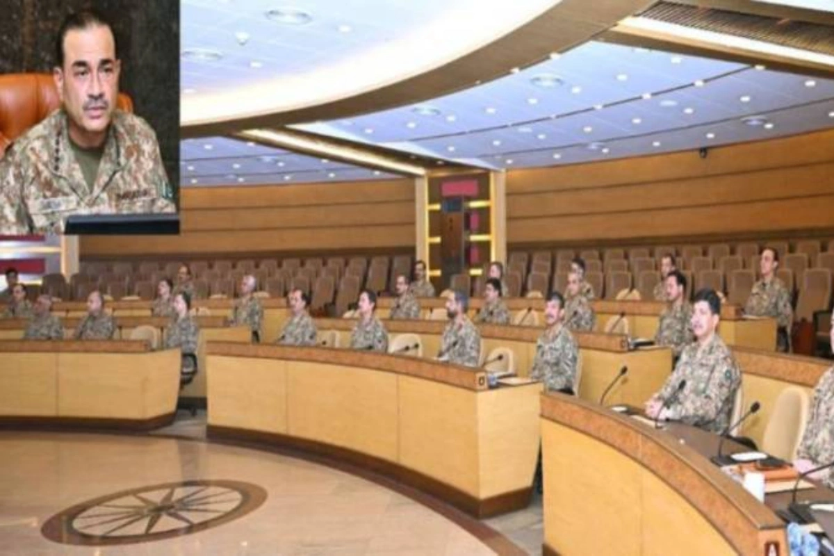Field Marshal Asim Munir Chairs 274th Corps Commanders Conference
