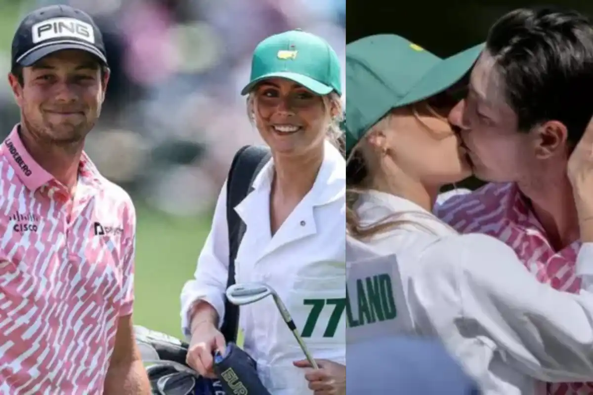 Viktor Hovland’s Girlfriend Tuva: Mystery Caddie Steals the Spotlight at Masters